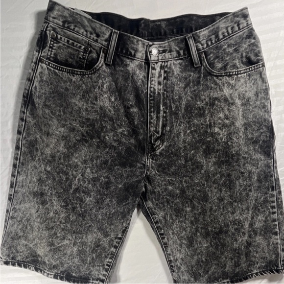 Levi's Other - Levi's Black Acid Wash Denim Shorts